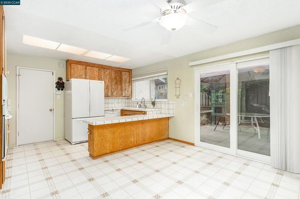 Interior, Kitchen, Tile Countertops