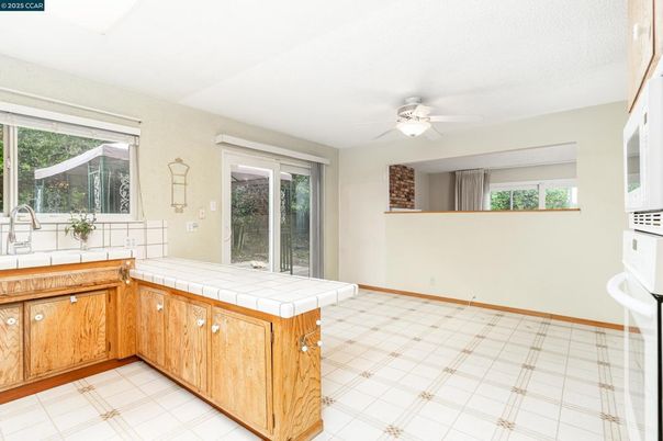 Interior, Kitchen, Tile Countertops
