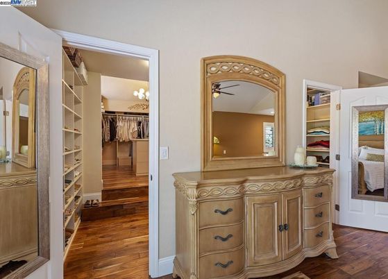 Interior, Walk-in Closets, Wood Texture Flooring