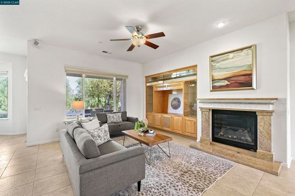 Fireplace, Interior, Living room, Recessed Lighting