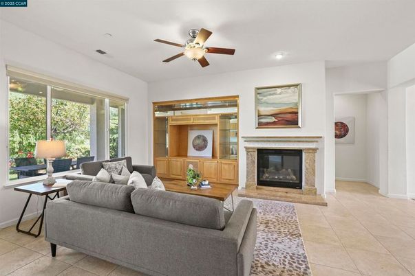 Fireplace, Interior, Living room, Recessed Lighting