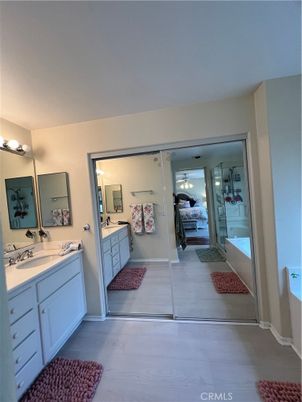 Bathroom, Dual Sink Vanities, Glass Shower, Interior