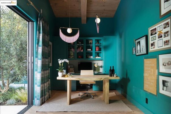 Home Office, Interior, Pendant Lights, Wooden Beams, Wooden Ceilings
