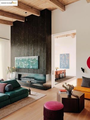 Dining room, Interior, Living room, Wooden Beams, Wooden Ceilings, Wood Texture Flooring