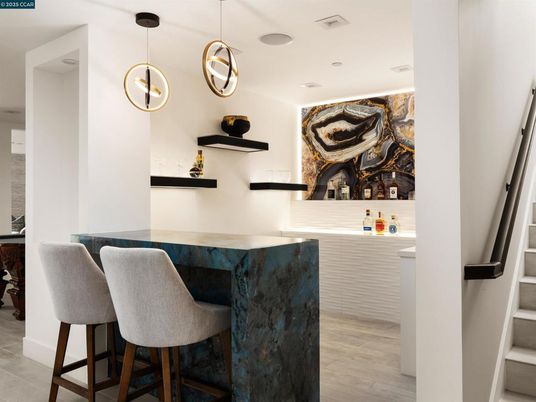 Interior, Pendant Lights, Recessed Lighting, Wood Texture Flooring