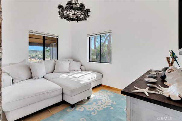 Bedroom, Chandelier, Interior, Wood Texture Flooring