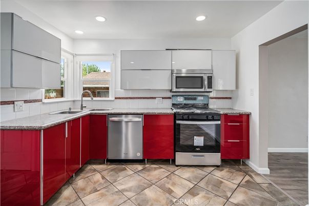 Interior, Kitchen, Recessed Lighting, Stainless Steel Appliances