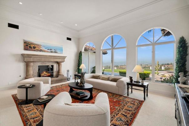 Fireplace, Interior, Living room, Recessed Lighting