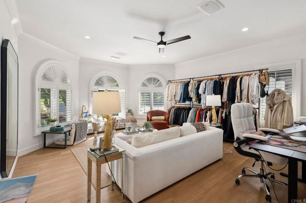 Home Office, Interior, Living room, Recessed Lighting, Wood Texture Flooring