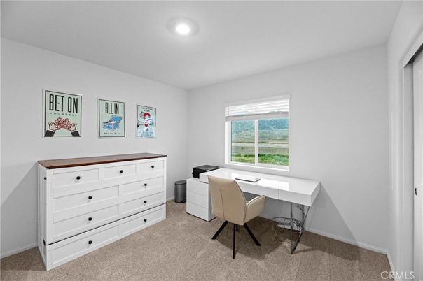 Home Office, Interior, Recessed Lighting