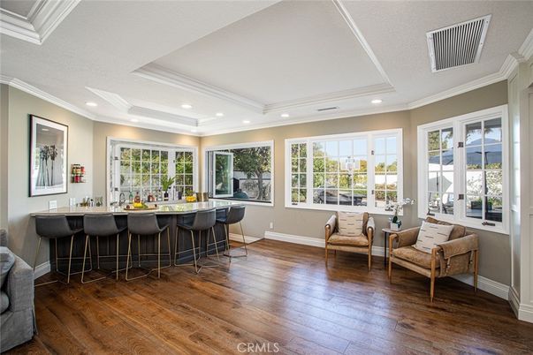 Interior, Recessed Lighting, Wood Texture Flooring