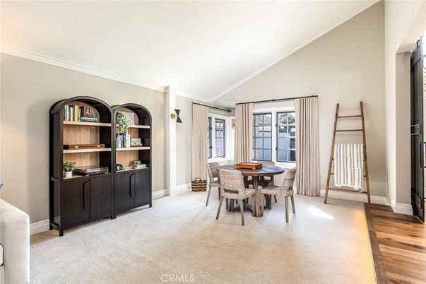 Dining room, Interior, Wood Texture Flooring
