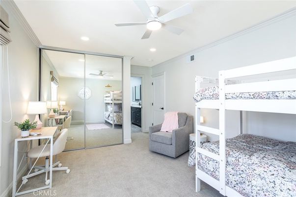 Bedroom, Home Office, Interior, Recessed Lighting