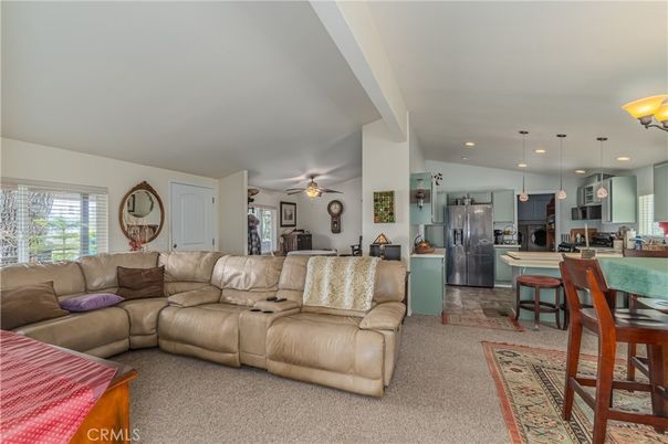 Dining room, Interior, Kitchen, Living room, Pendant Lights, Recessed Lighting