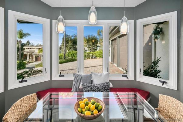 Dining room, Interior, Pendant Lights