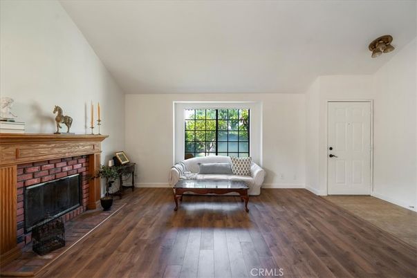 Fireplace, Interior, Wood Texture Flooring