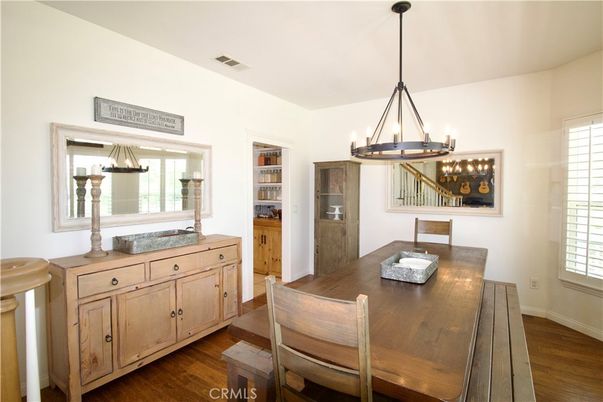 Chandelier, Dining room, Interior, Pendant Lights, Wood Texture Flooring