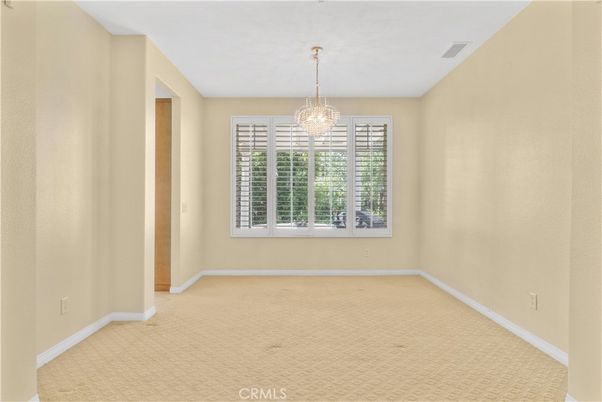Chandelier, Empty room, Interior