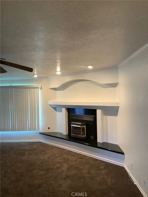 Empty room, Fireplace, Interior, Recessed Lighting