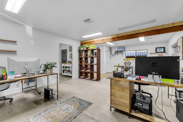 Home Office, Interior, Recessed Lighting