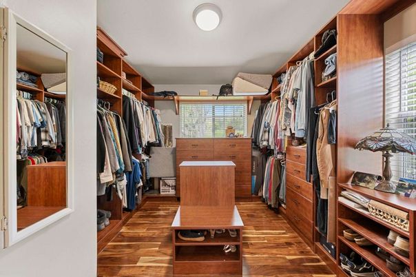 Interior, Walk-in Closets, Wood Texture Flooring