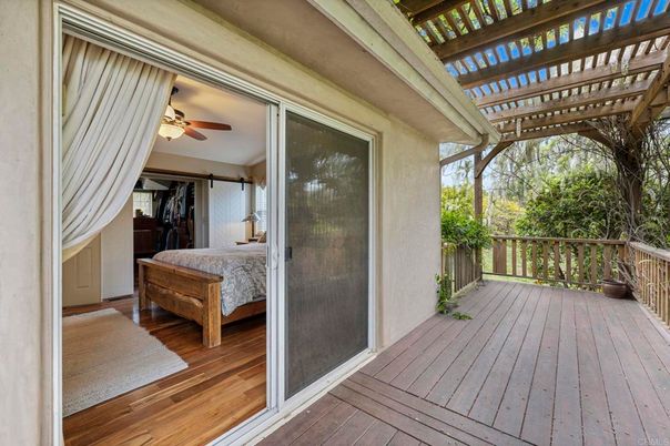 Bedroom, Exterior, Wood Texture Flooring