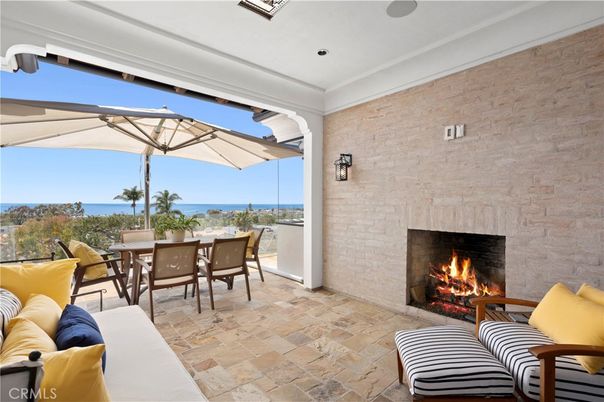 Fireplace, Interior, Stone Walls, Water