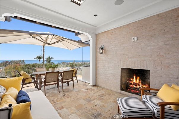 Fireplace, Interior, Stone Walls, Water