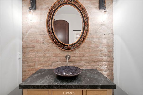 Bathroom, Interior, Stone Walls