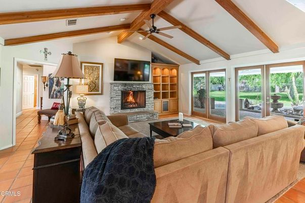 Fireplace, Interior, Living room, Wooden Beams