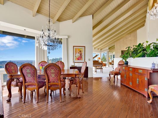 Chandelier, Dining room, Interior, Piano, Wooden Beams, Wooden Ceilings, Wood Texture Flooring