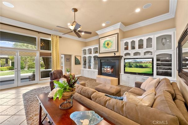 Fireplace, Interior, Living room, Recessed Lighting