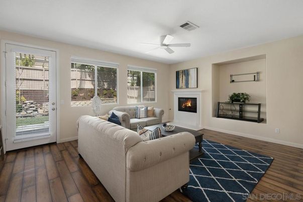 Fireplace, Interior, Living room, Wood Texture Flooring