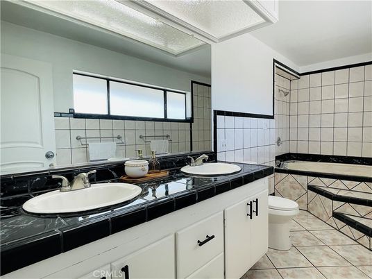 Bathroom, Dual Sink Vanities, Interior, Tile Countertops