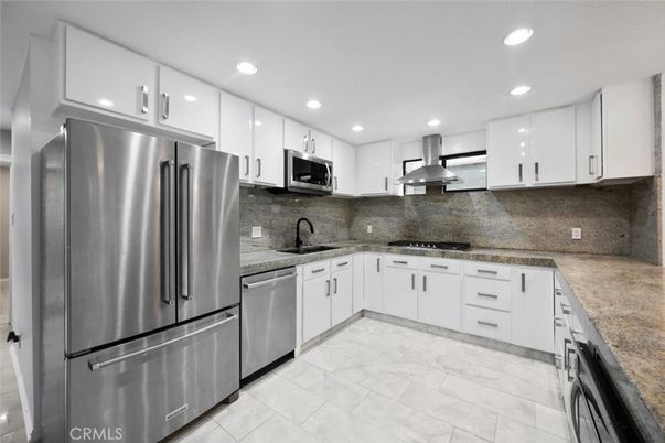 Interior, Kitchen, Recessed Lighting, Stainless Steel Appliances