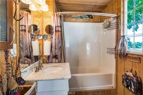 Bathroom, Interior, Wooden Ceilings
