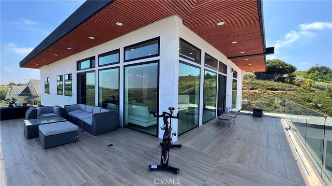 Exterior, Recessed Lighting, Wood Texture Flooring