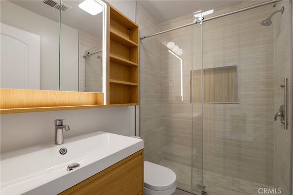 Bathroom, Glass Shower, Interior