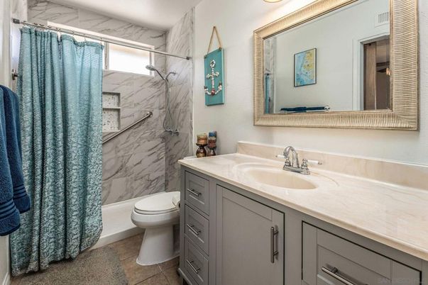 Bathroom, Interior, Marble Walls