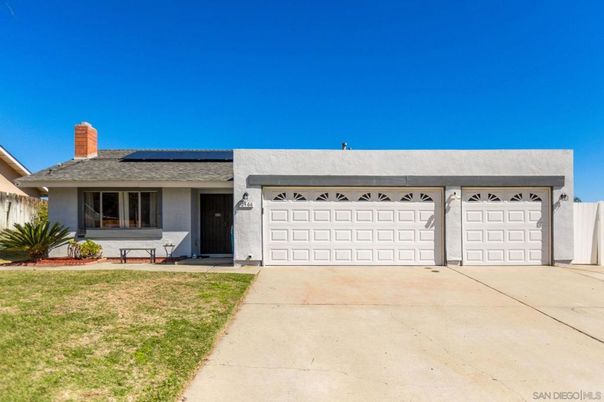 Attached, Exterior, Facade, Solar Panels, Ranch
