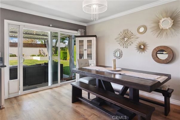 Dining room, Interior, Wood Texture Flooring