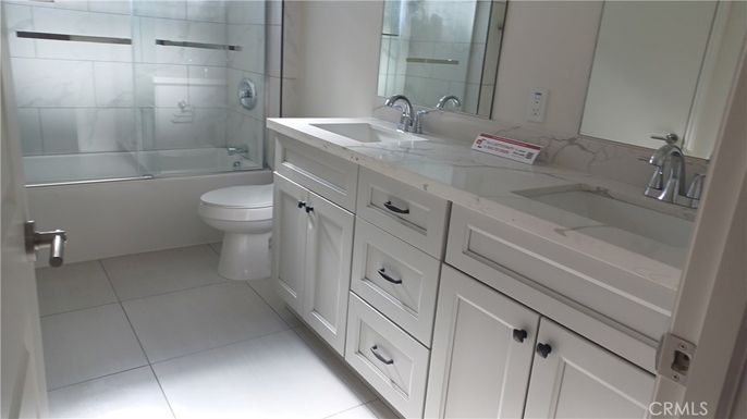 Bathroom, Dual Sink Vanities, Glass Shower, Interior