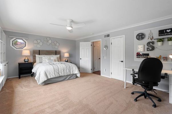 Bedroom, Home Office, Interior