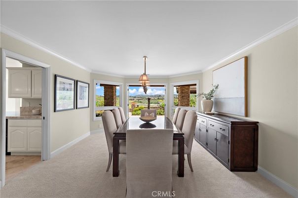 Dining room, Interior, Pendant Lights