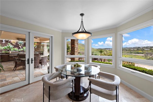 Dining room, Interior, Pendant Lights