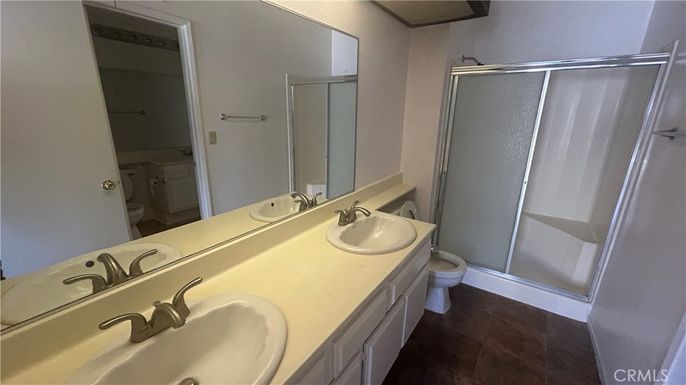 Bathroom, Dual Sink Vanities, Glass Shower, Interior