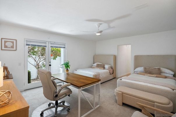 Bedroom, Home Office, Interior