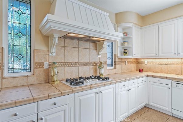 Interior, Kitchen, Tile Countertops