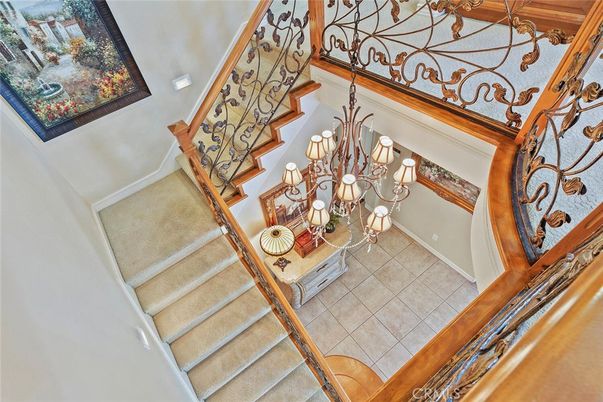 Chandelier, Interior