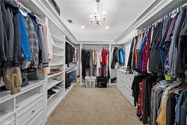 Chandelier, Interior, Recessed Lighting, Walk-in Closets